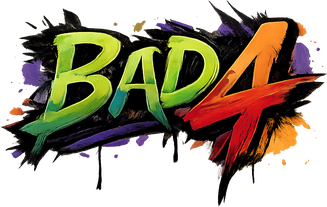 bad 4 ব্র্যান্ডের প্রধান লোগো